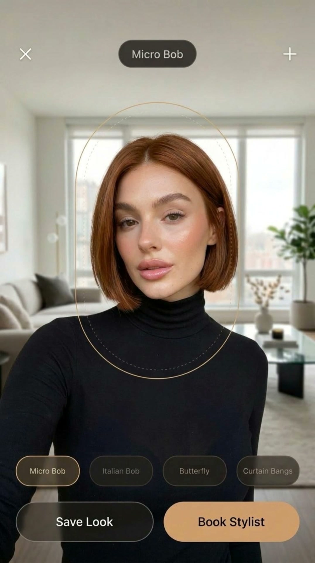 Micro Bob hairstyle preview